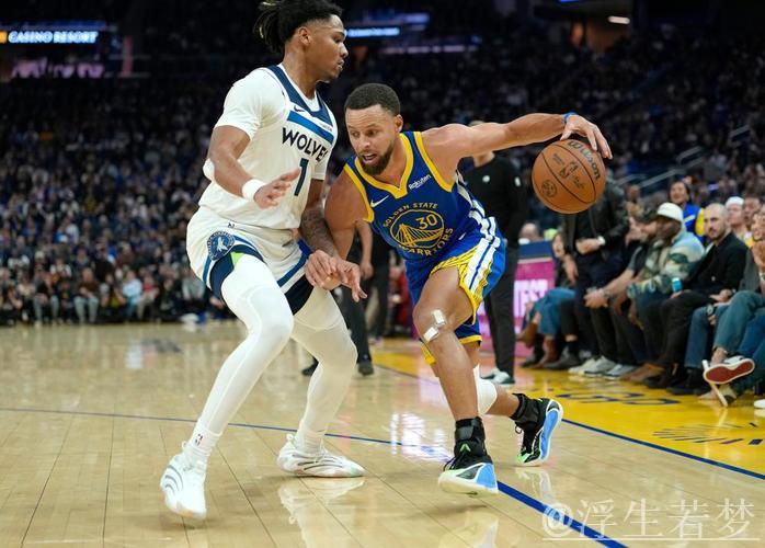 库里复出轰39分 爱德华兹因伤缺阵 森林狼险胜勇士